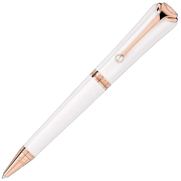 Montblanc, penna a sfera Muses Marilyn Monroe, Special Ed. Pearl, bianco