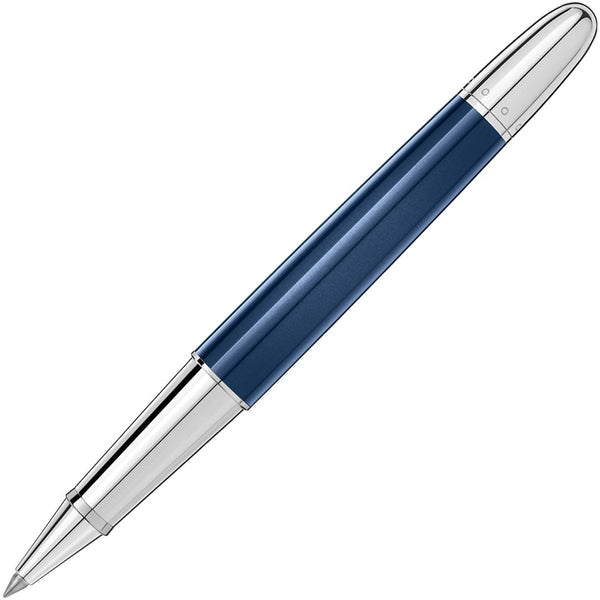 Montblanc, rollerball Meisterstück Le Tour du Monde en 80 Jours, 163 Doué, bleu