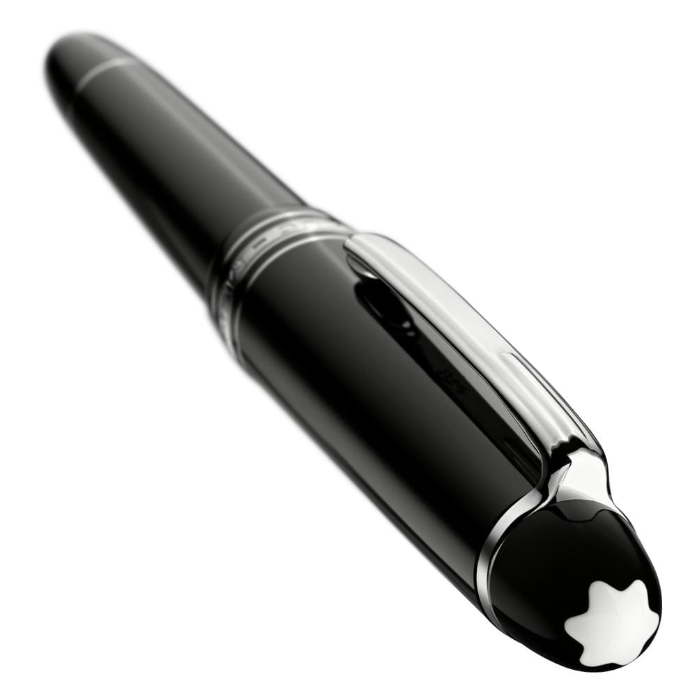 Montblanc, Tintenroller, Meisterstück, Edelharz - Platiniert, LeGrand, Schwarz-4