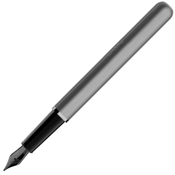 Otto Hutt, penna stilografica Design 03, rutenio, grigio scuro
