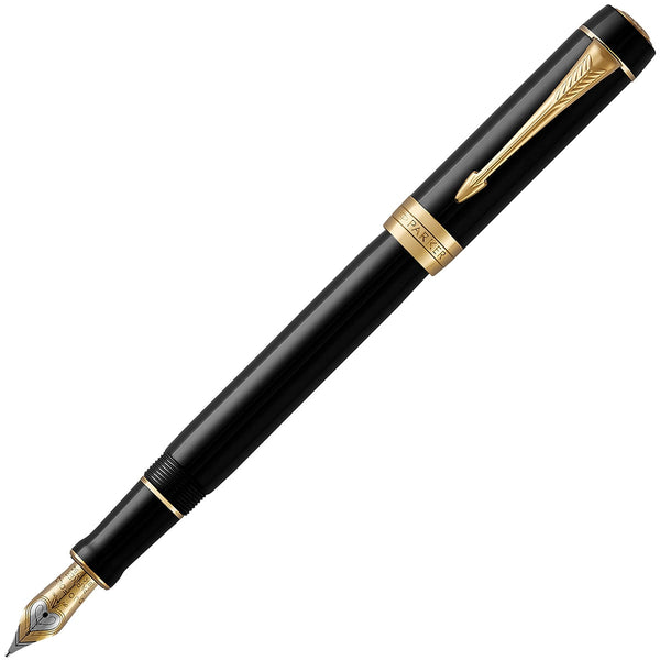 Parker, Füller Duofold Classic, 18K Feder, schwarz
