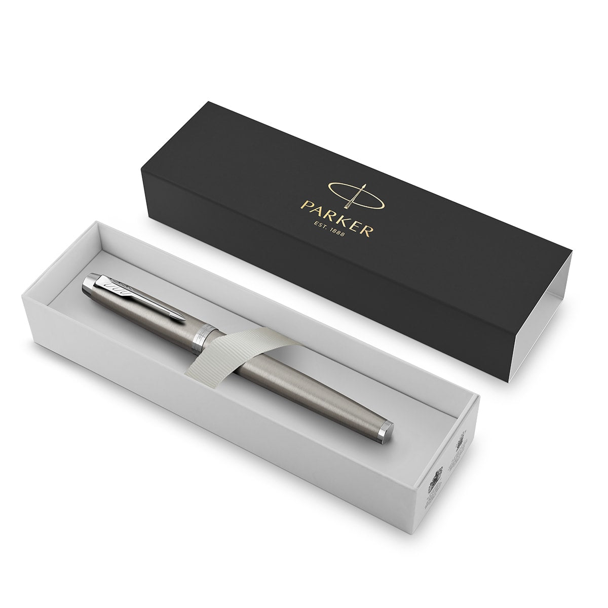 Parker Füller Parker IM Essential gebürstet Brushed Metal C.C.-6