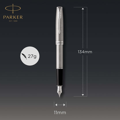 Parker Füller Sonnet Core Edelstahl P.T.-8