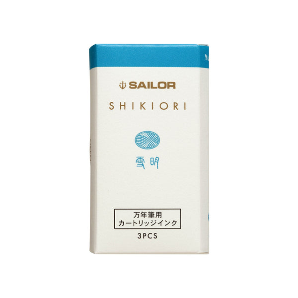 Sailor, cartouche d'encre Shikiori, 3 x 5 pièces, Yuki Akari