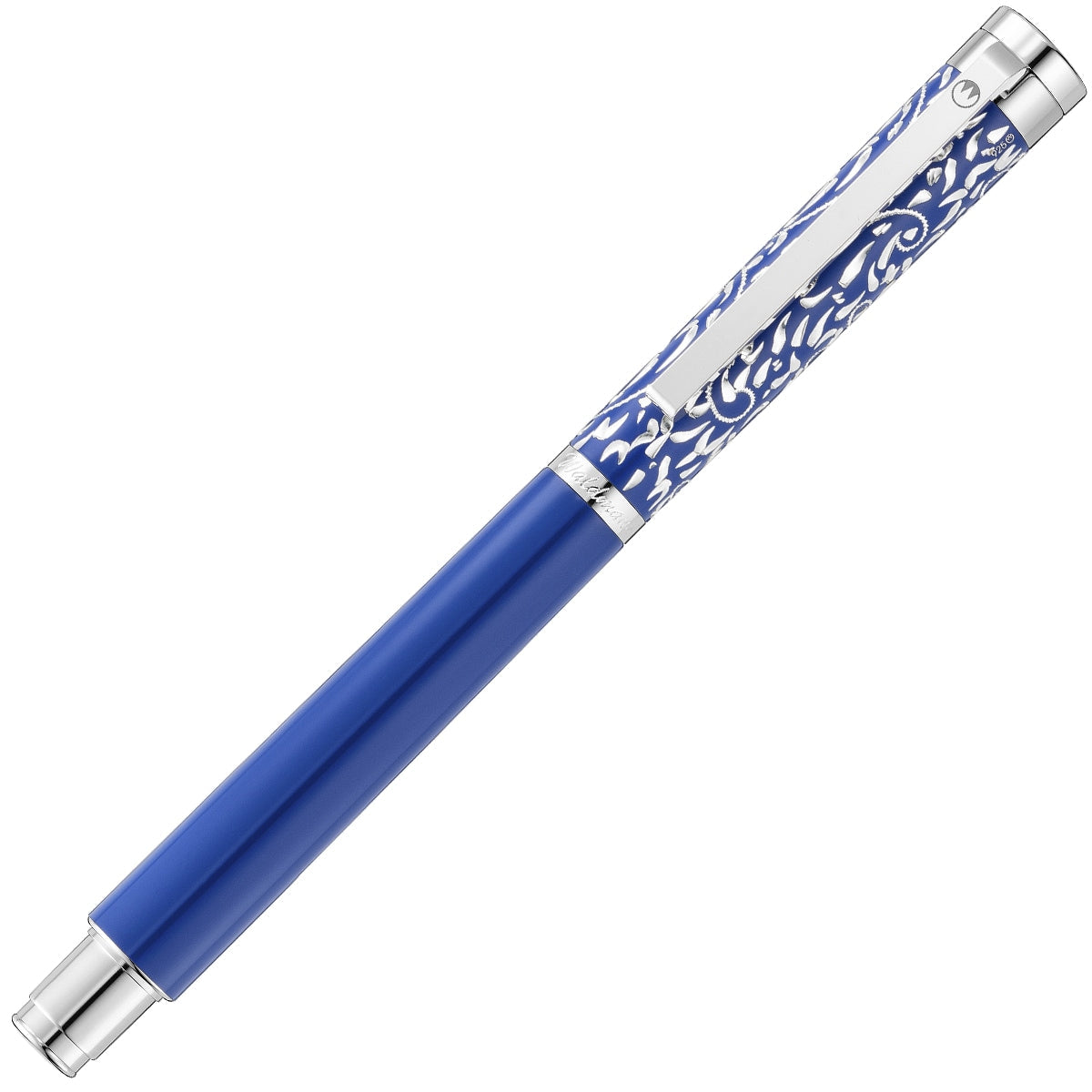 Waldmann, Tintenroller Xetra Vienna Special Ed. Handgravur, blau - 5