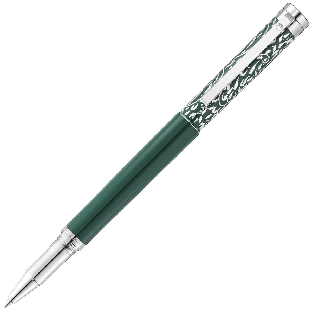 Waldmann, Tintenroller Xetra Vienna Special Ed. Handgravur, grün - 1