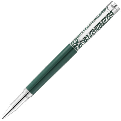 Waldmann, Tintenroller Xetra Vienna Special Ed. Handgravur, grün - 1