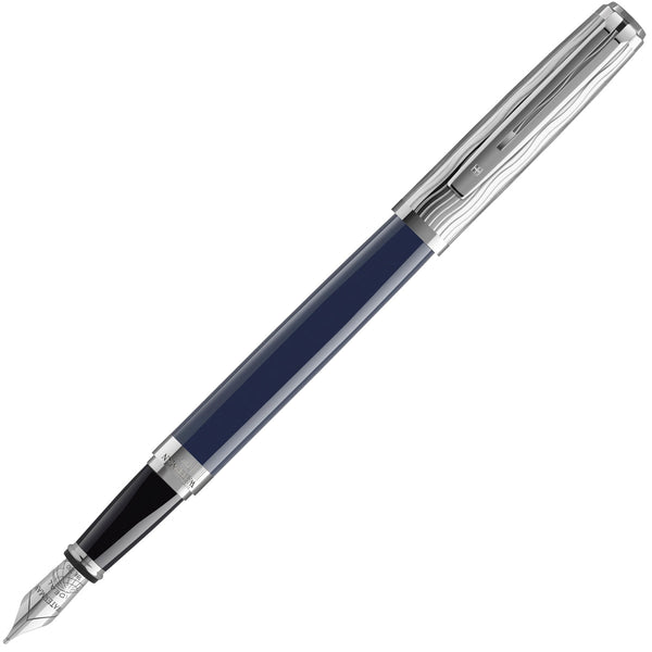 Waterman, penna stilografica Exception L’Essence du bleu, blu scuro