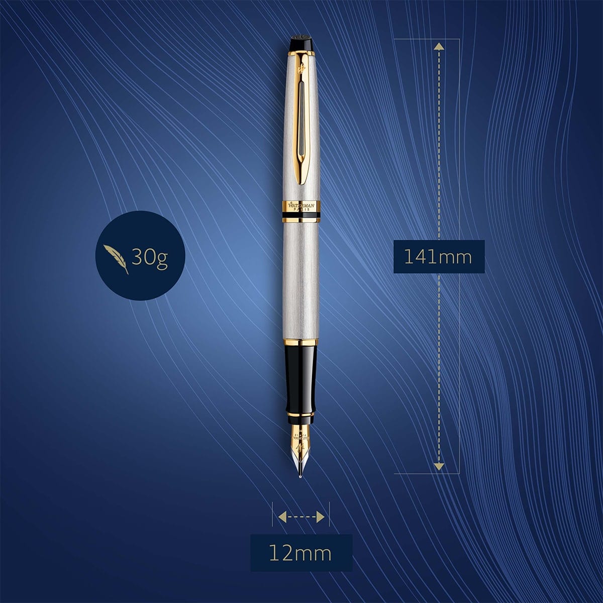 Waterman Füller Expert gold Metallic-5