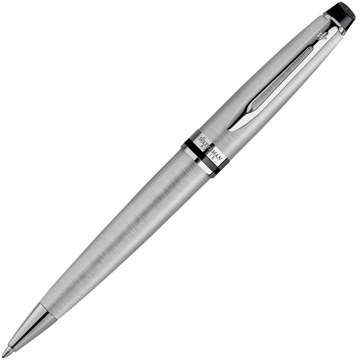Waterman Kugelschreiber Expert chrom Mittel Metallic-1