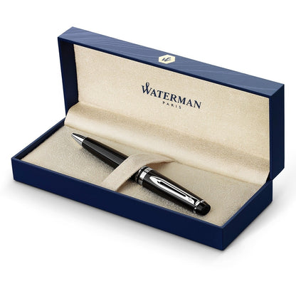 Waterman Kugelschreiber Expert chrom Mittel schwarz-7