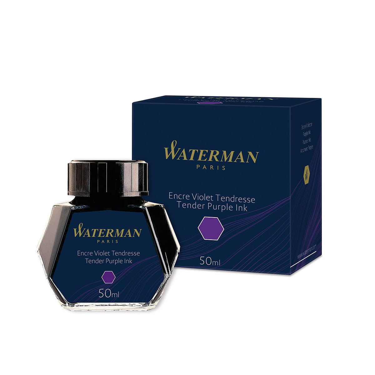 Waterman Tintenglas Tender Purple-2
