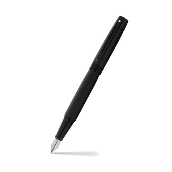 Penna stilografica Sheaffer 300 nera, pennino in acciaio, nera