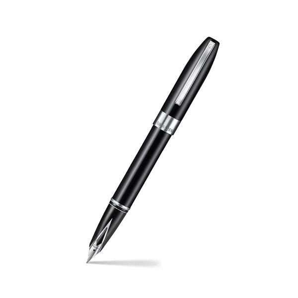 Penna stilografica Sheaffer Legacy, pennino in acciaio, argento