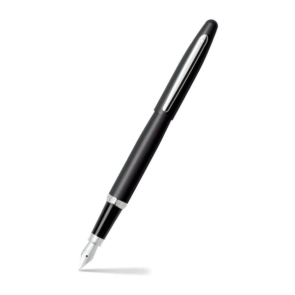 Penna stilografica Sheaffer VFM cromata, nera