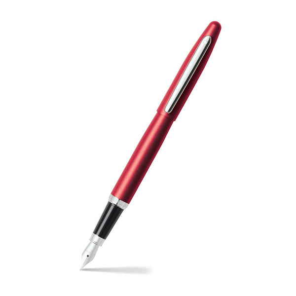 Sheaffer Stylo Plume VFM argent, Plume acier, rouge