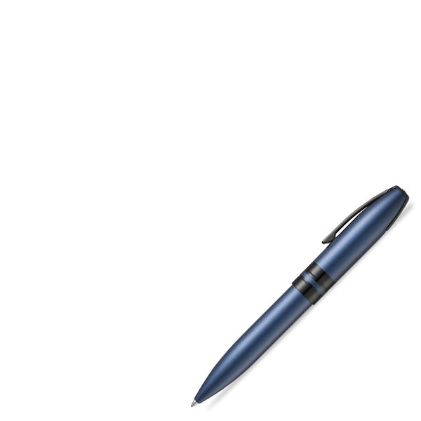 Penna a sfera Sheaffer Icon PVD nero, blu
