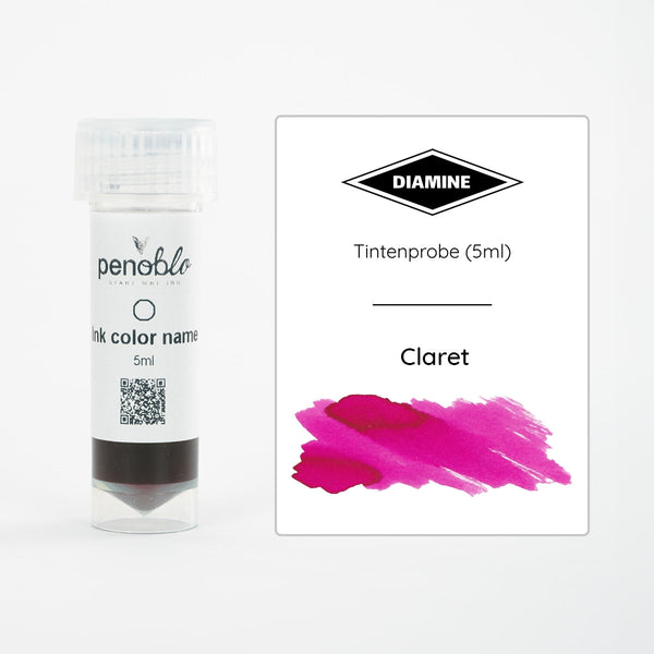 Diamine, campione di inchiostro, Regular, Claret, 5ml