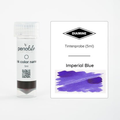 Diamine, échantillon d'encre, Standard, Imperial Blue, 5ml