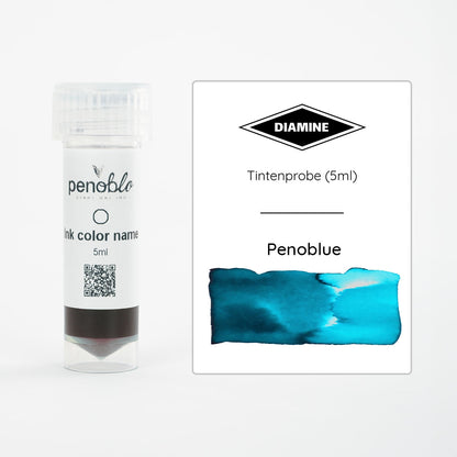 Diamine, campione d'inchiostro, Special Ed. Penoblo, Penoblue, 5ml