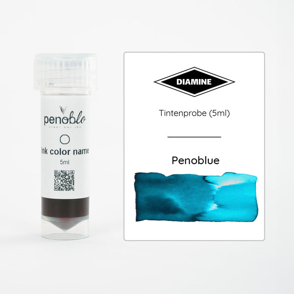 Diamine, campione d'inchiostro, Special Ed. Penoblo, Penoblue, 5ml