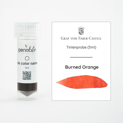 Graf von Faber-Castell, campione di inchiostro, Burned Orange, 5ml