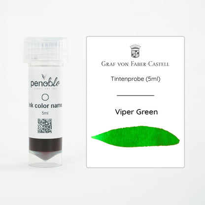 Graf von Faber-Castell, Échantillon d'encre, Viper Green, 5ml