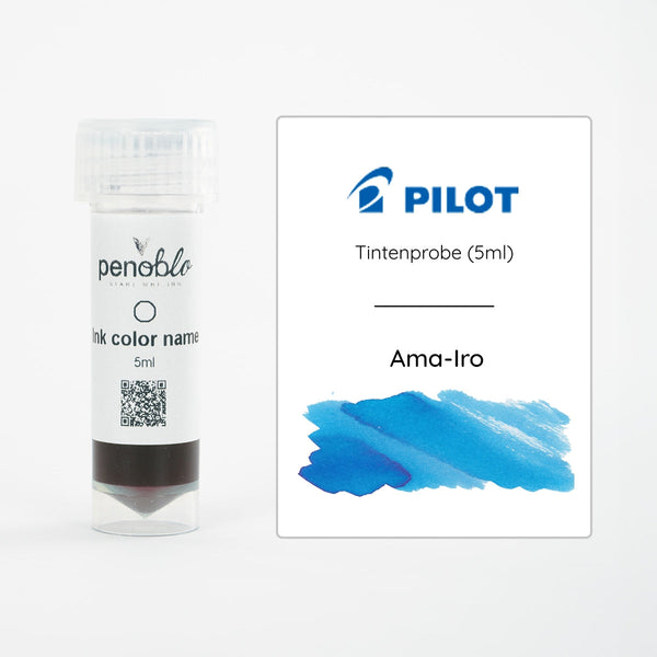 Pilot, échantillon d'encre, Iroshizuku, bleu ciel, Ama-Iro, 5ml