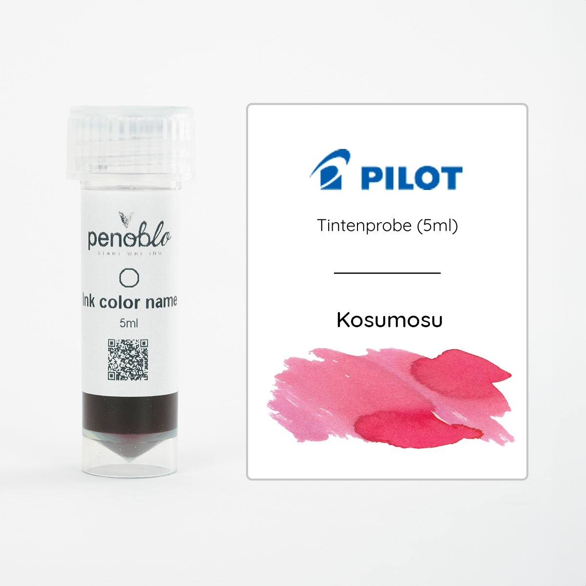 Pilot, échantillon d'encre, Iroshizuku, Fall Cherry, Kosumosu, 5ml