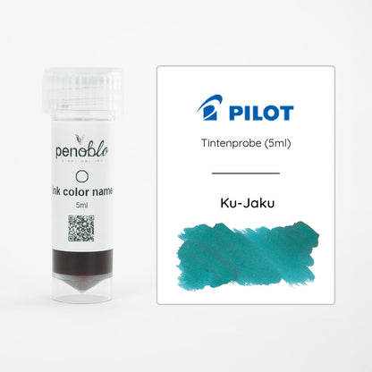Pilot, campione d'inchiostro, Iroshizuku, Peacock, Ku-Jaku, 5ml