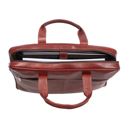 Tony Perotti, Laptoptasche, 1 Fach, Dunkelbraun