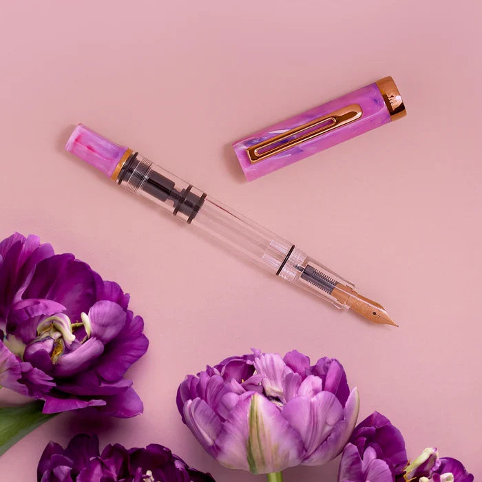 Penna stilografica TWSBI ECO, Fluorite Purple