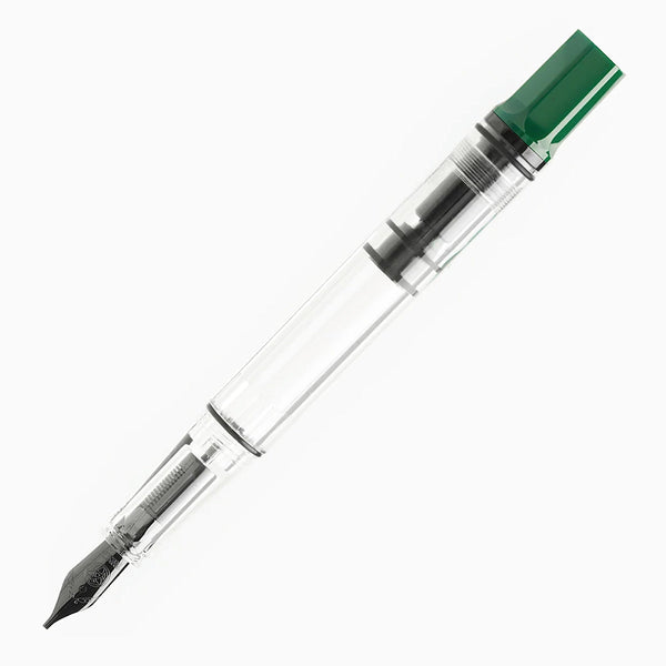 Penna stilografica TWSBI ECO nera, Irish Green con Onyx