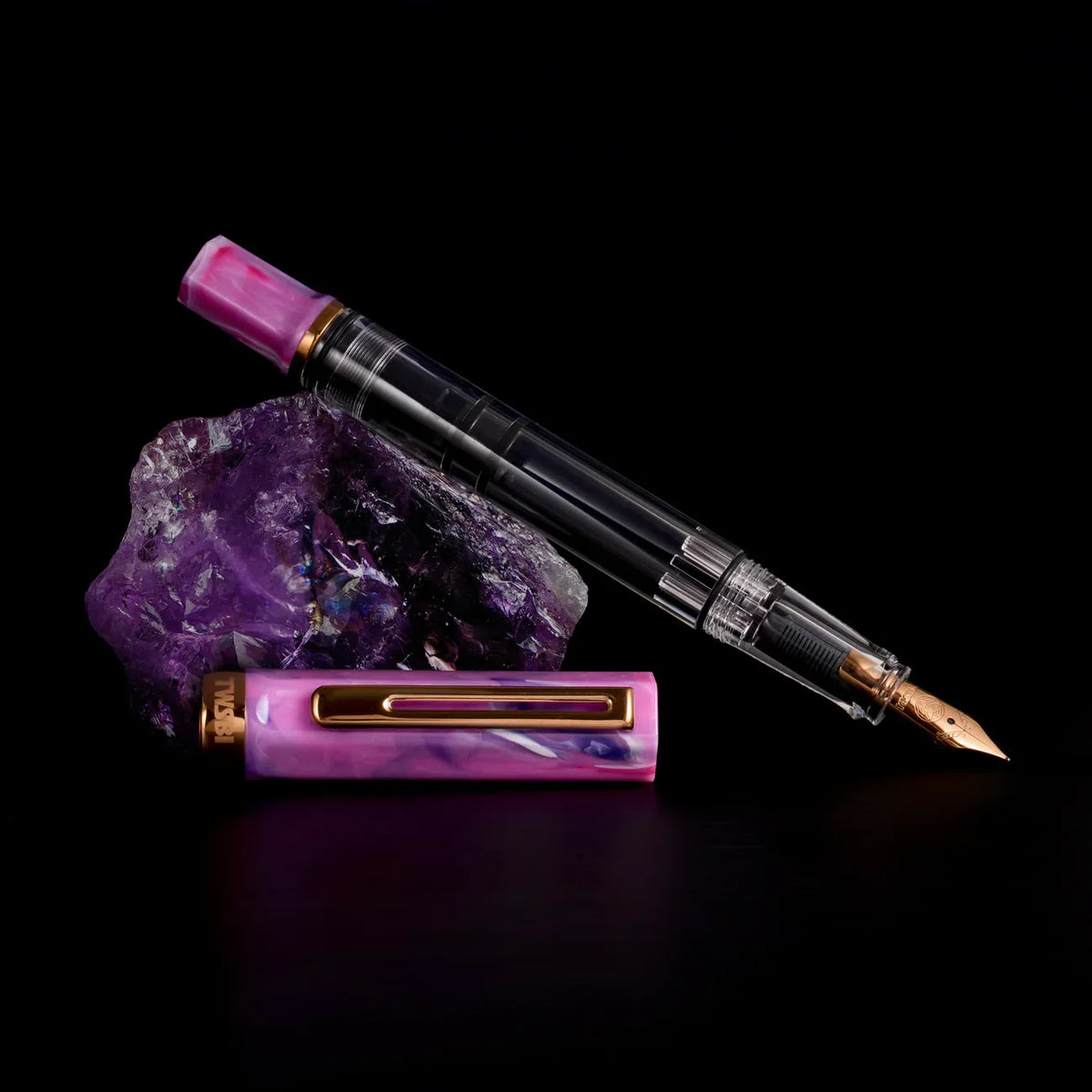 Penna stilografica TWSBI ECO, Fluorite Purple