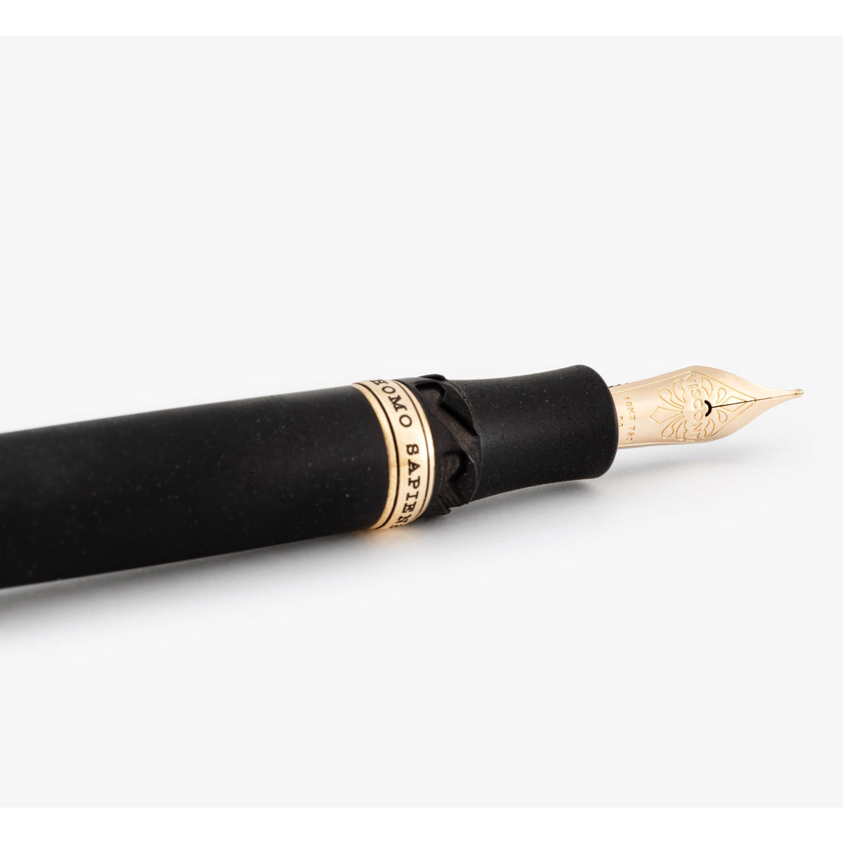 Visconti, stylo plume, Homo Sapiens, plume or 18 carats, noir-bronze