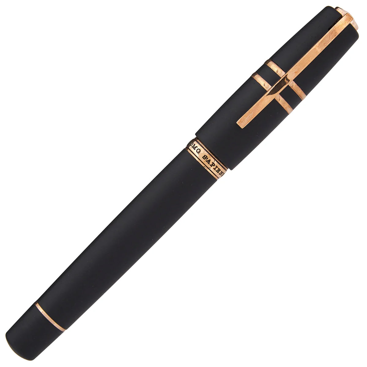 Visconti, stylo plume, Homo Sapiens, plume or 18 carats, noir-bronze