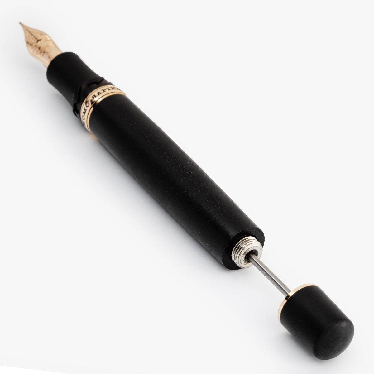 Visconti, stylo plume, Homo Sapiens, plume or 18 carats, noir-bronze