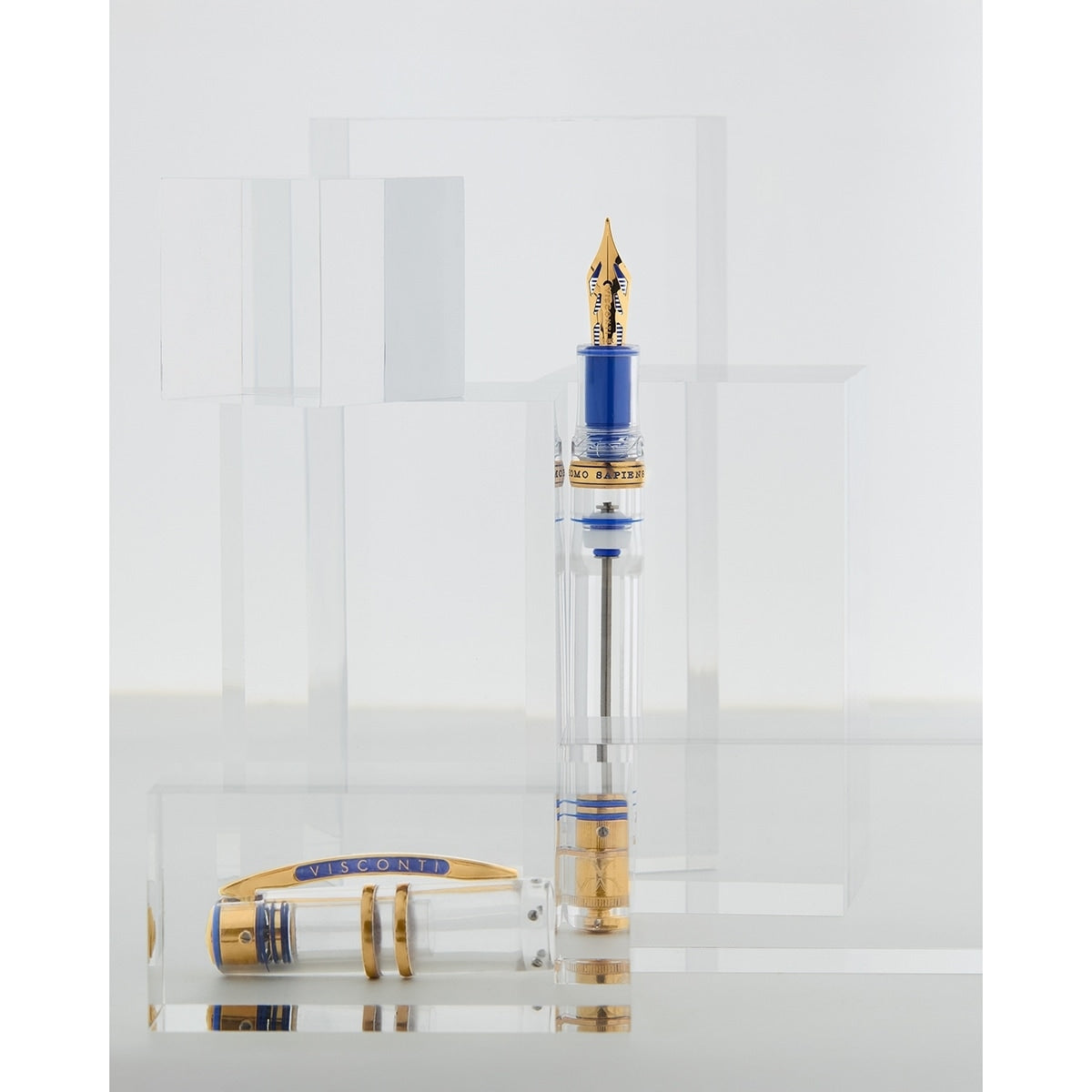 Visconti, stylo plume Homo Sapiens Full Demo, transparent