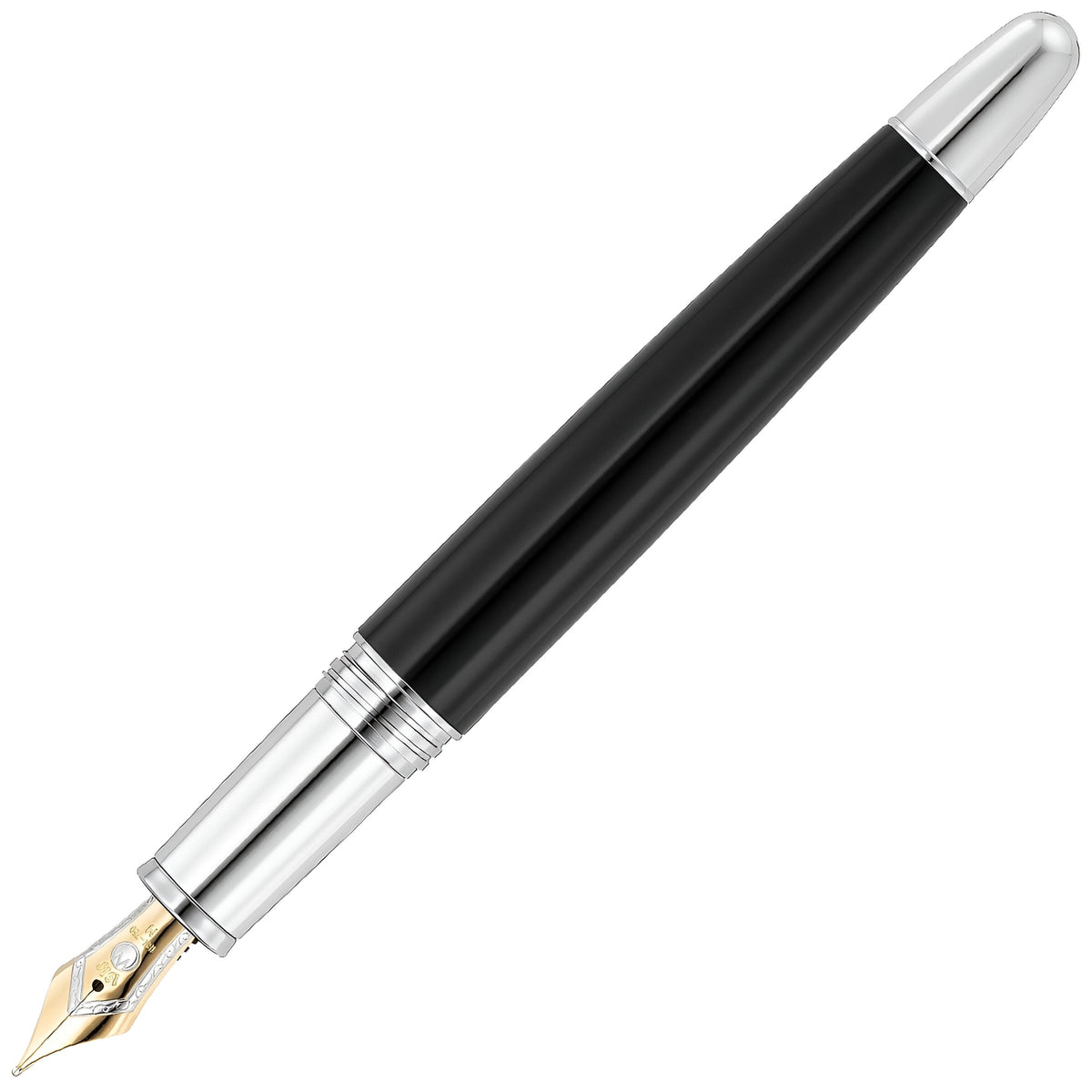 Waldmann Füller Leopard 18Kt, schwarz