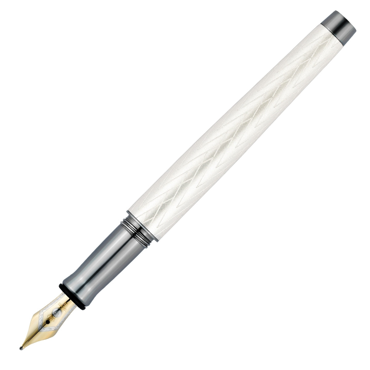 Waldmann Füller Aura Night, Ruthenium, 18Kt, Creme-Ruthenium, 4
