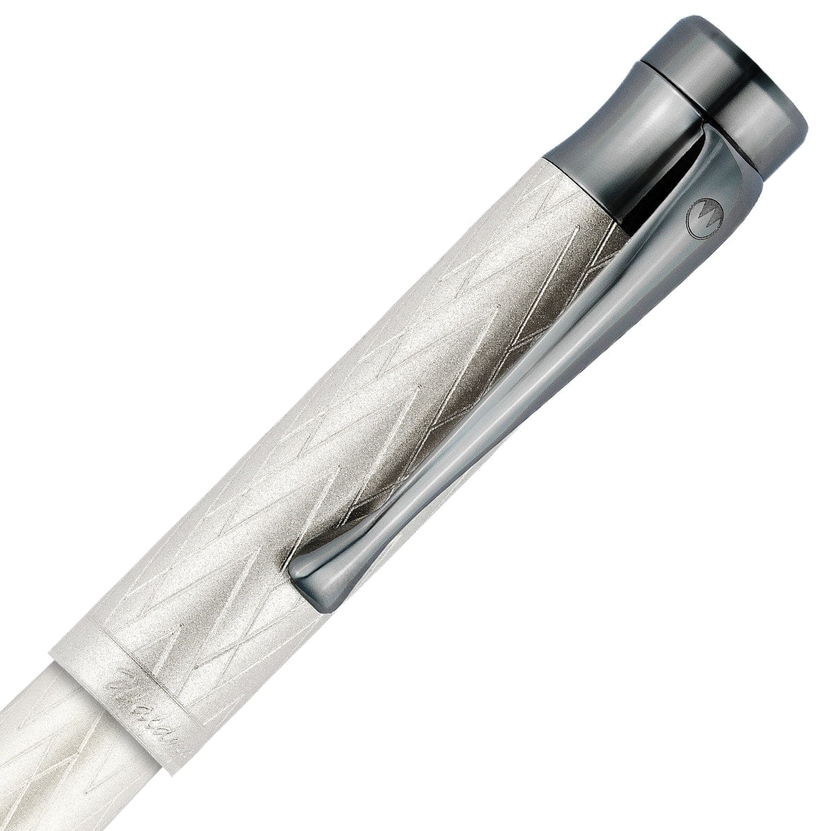 Waldmann Füller Aura Night, Ruthenium, 18Kt, Creme-Ruthenium, Kappe