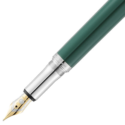 Waldmann, Füller Xetra Vienna Special Ed. Handgravur, 18K Feder, grün - 2