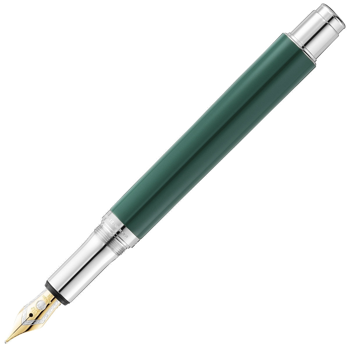 Waldmann, Füller Xetra Vienna Special Ed. Handgravur, 18K Feder, grün - 4