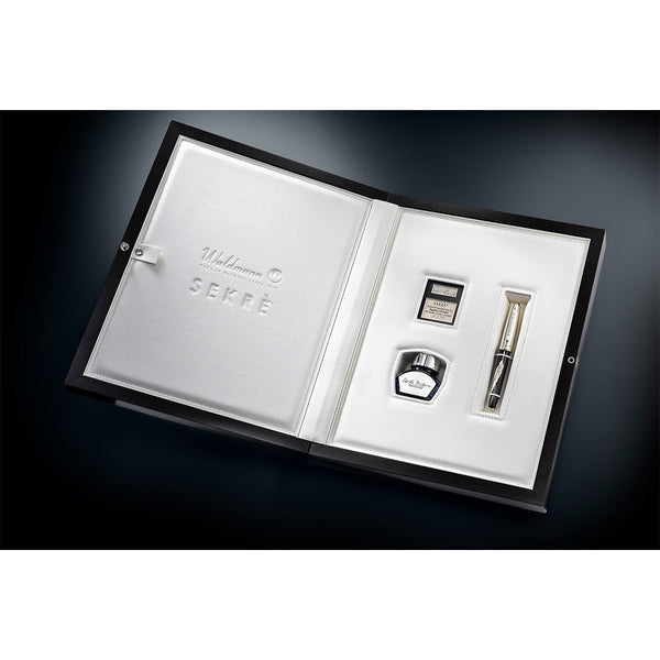 Waldmann & SEKRÈ, Stylo Plume Dame of the Swan Court, Édition Limitée - Plume en Or 18 Carats