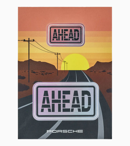 Porsche Design AHEAD, set d'autocollants #1
