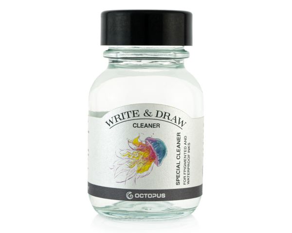 Octopus Fluids Spezialreiniger für Schreibgeräte und Zeichenwerkzeuge Write & Draw vegan
