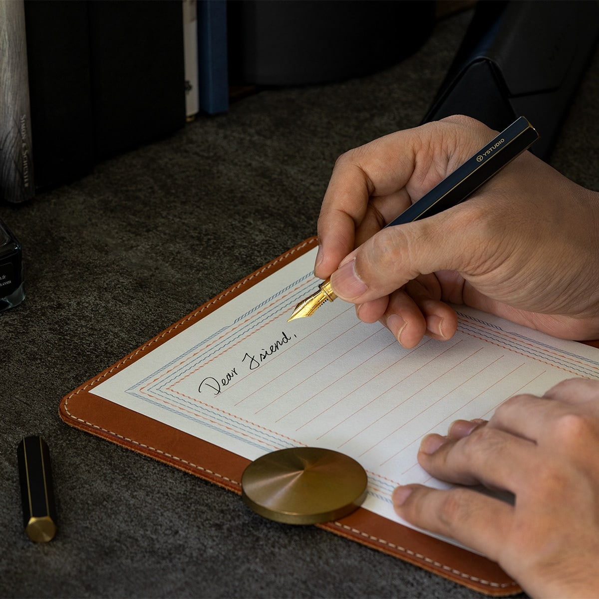 Penna stilografica YSTUDIO, Classic Revolve, nera