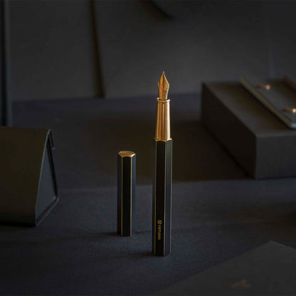 Penna stilografica YSTUDIO, Classic Revolve, nera