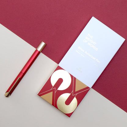 Stylo roller YSTUDIO, Glamour Evolve-Bihex, Marsala